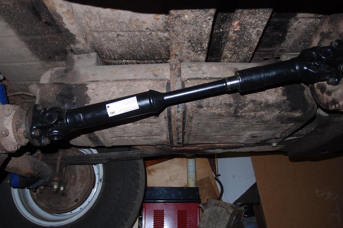 Передний и задний карданы