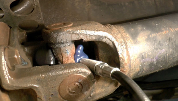 Смазка карданного вала